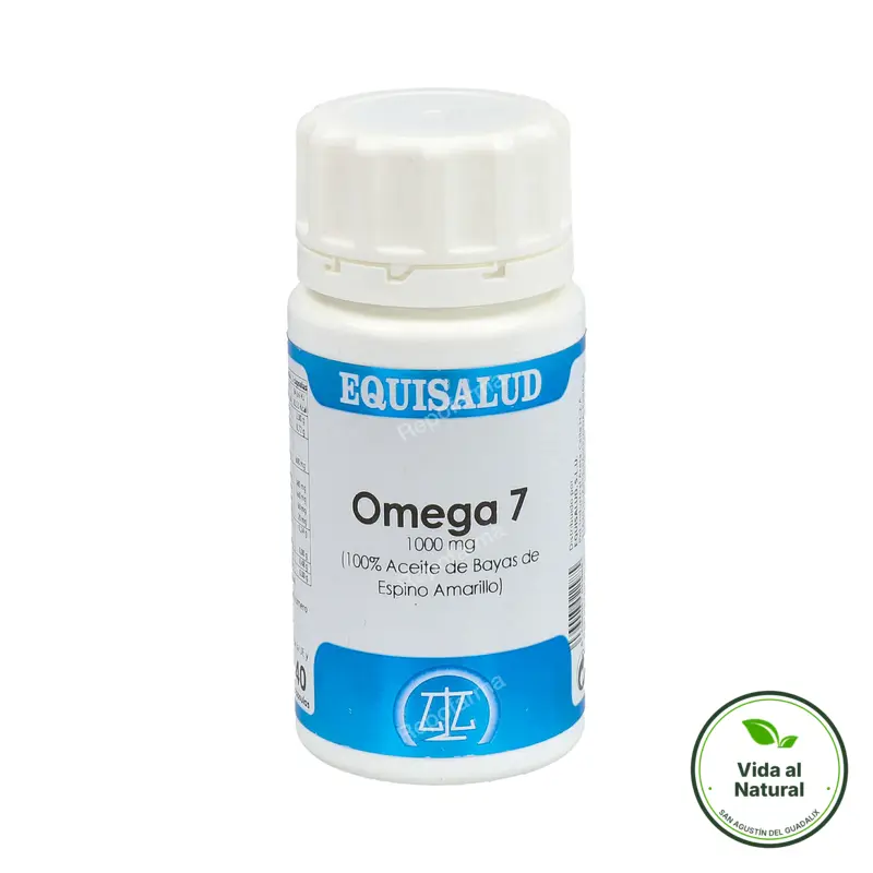 Omega 7 1000 mg aceite bayas espino amarillo 40 cápsulas, Equisalud