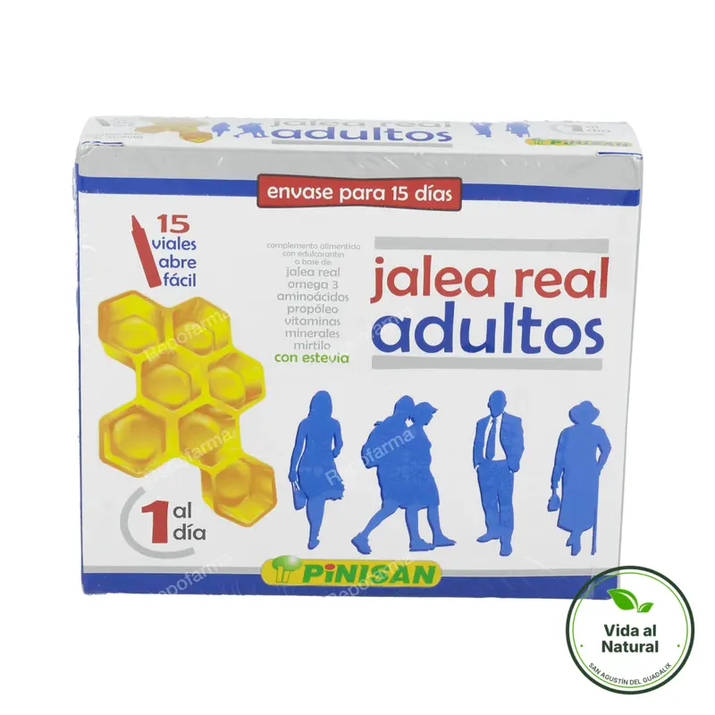 Jalea real adultos 15 viales, Pinisan