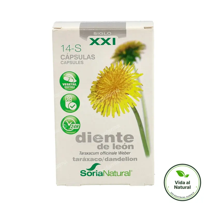 Fxxi diente leon 30 cápsulas, Soria Natural
