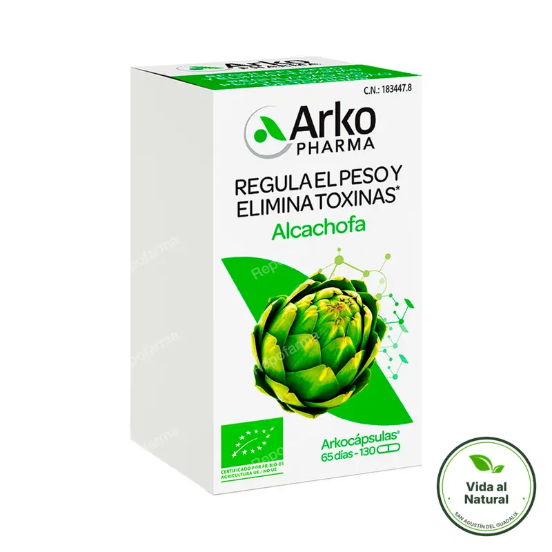 Alcahofa BIO 130 arkocápsulas, Arkopharma