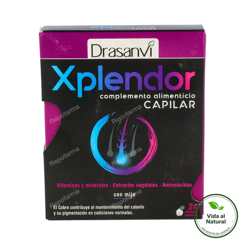 Xplendor capilar 24 cápsulas, Drasanvi