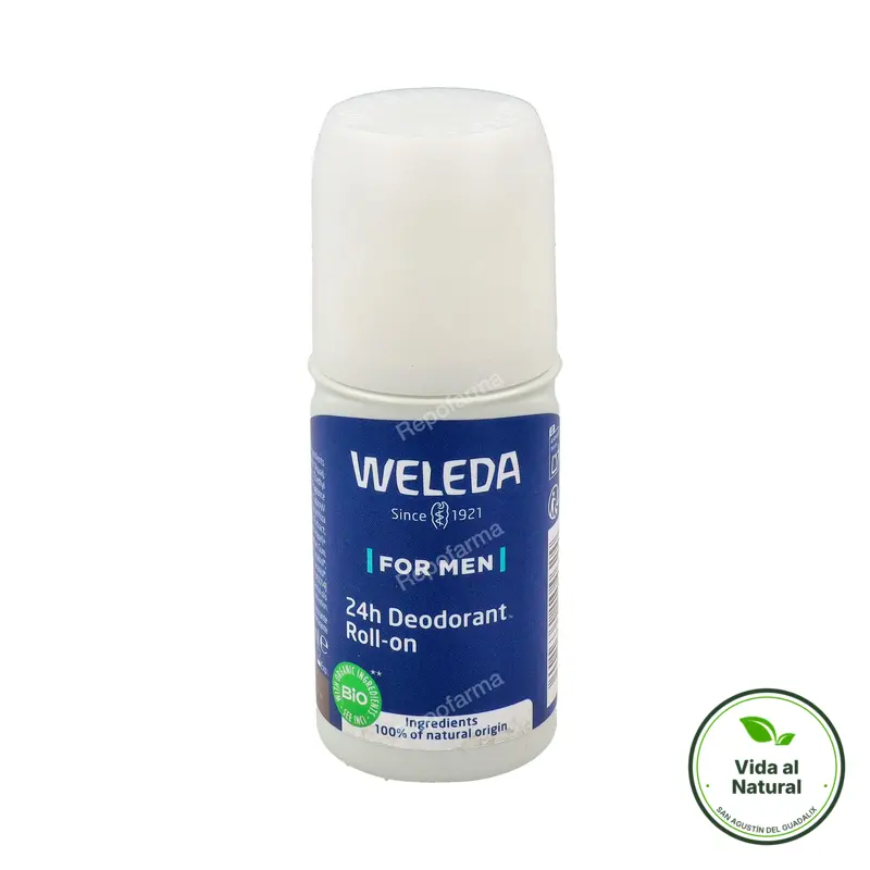 Desodorante for men rollon 50 ml, Weleda
