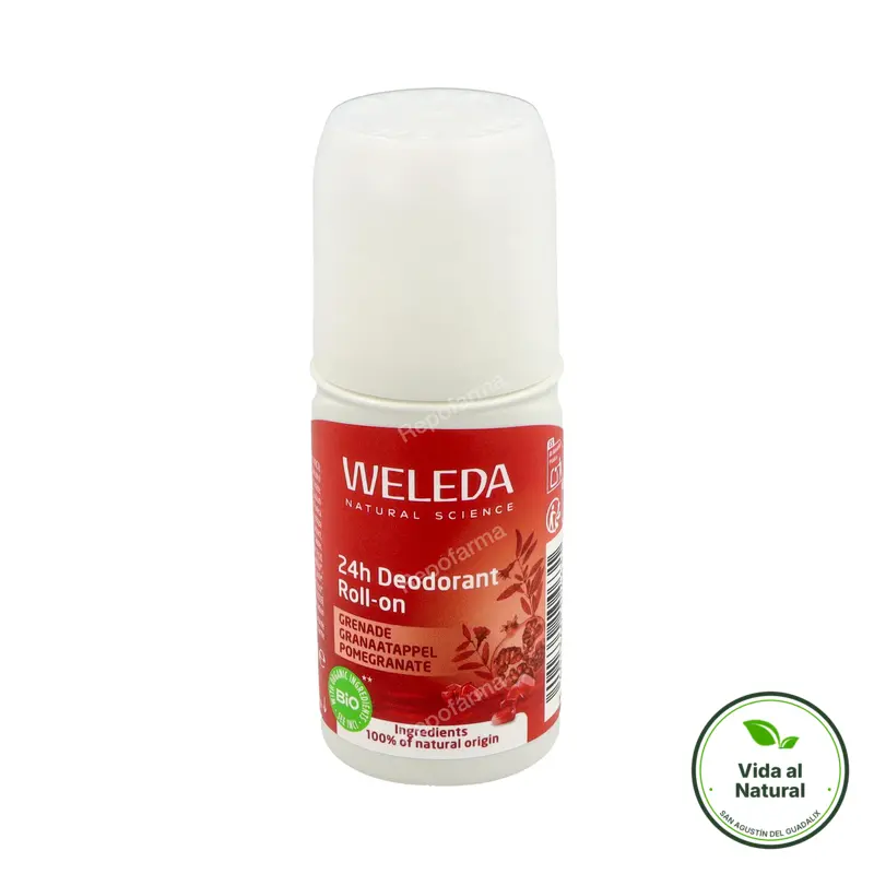Desodorante granada rollon 50 ml, Weleda