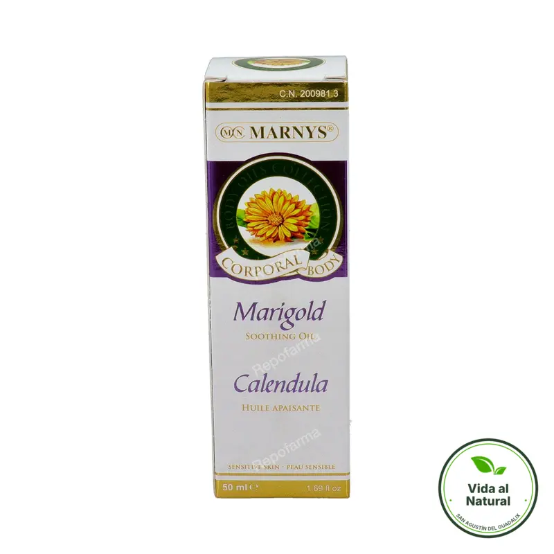Aceite caléndula spray 50 ml, Marnys