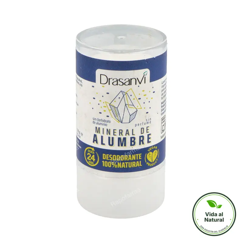 Desodorante de alumbre 120 g, Drasanvi