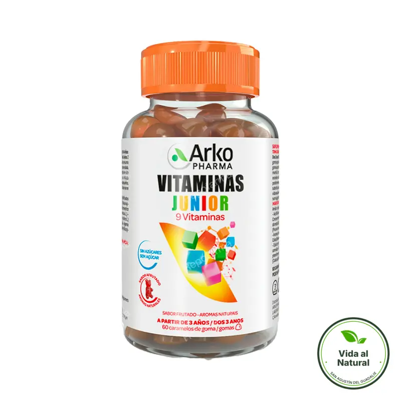 Arkovital multivitamínico vitam junior de goma 60 caramelos, Arkopharma