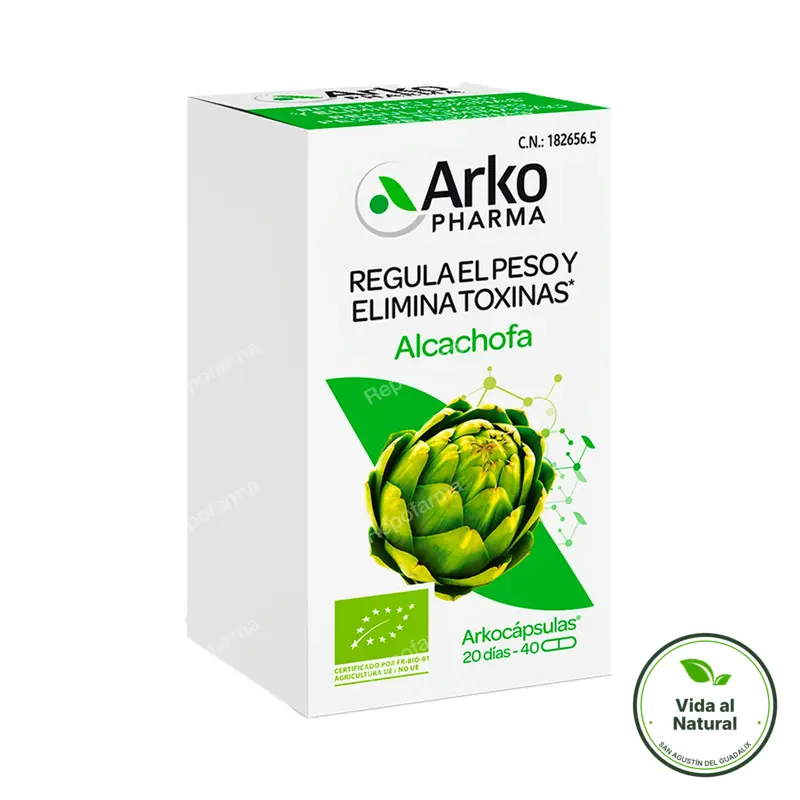 Alcachofa BIO 40 arkocápsulas, Arkopharma