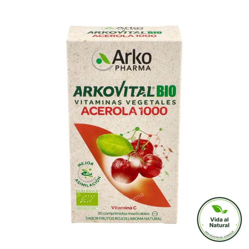 Arkovital acerola 1000 30 comprimidos, Arkopharma