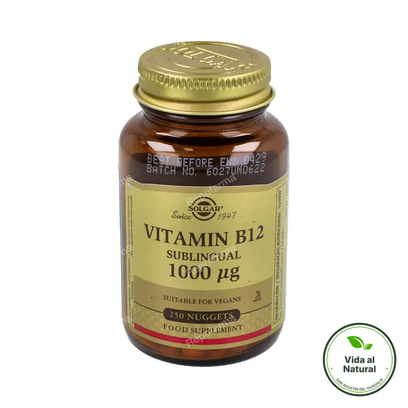 Vitamina b12 milmcg 250, Solgar