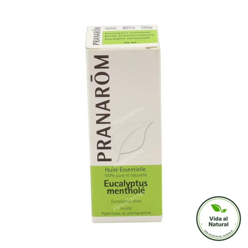 Aceite esencial de eucalipto mentolado 10ml, Pranarom
