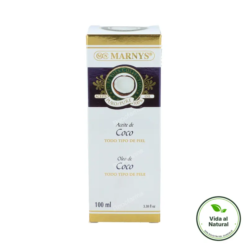 Aceite coco 100 ml, Marnys