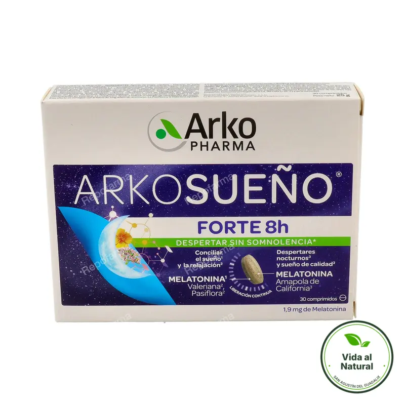 Arkorelax sueño cronoliberacion 30 comprimidos, Arkopharma