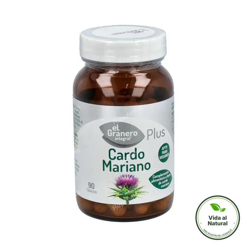 Cardo mariano 550 mg 90 cápsulas, El Granero