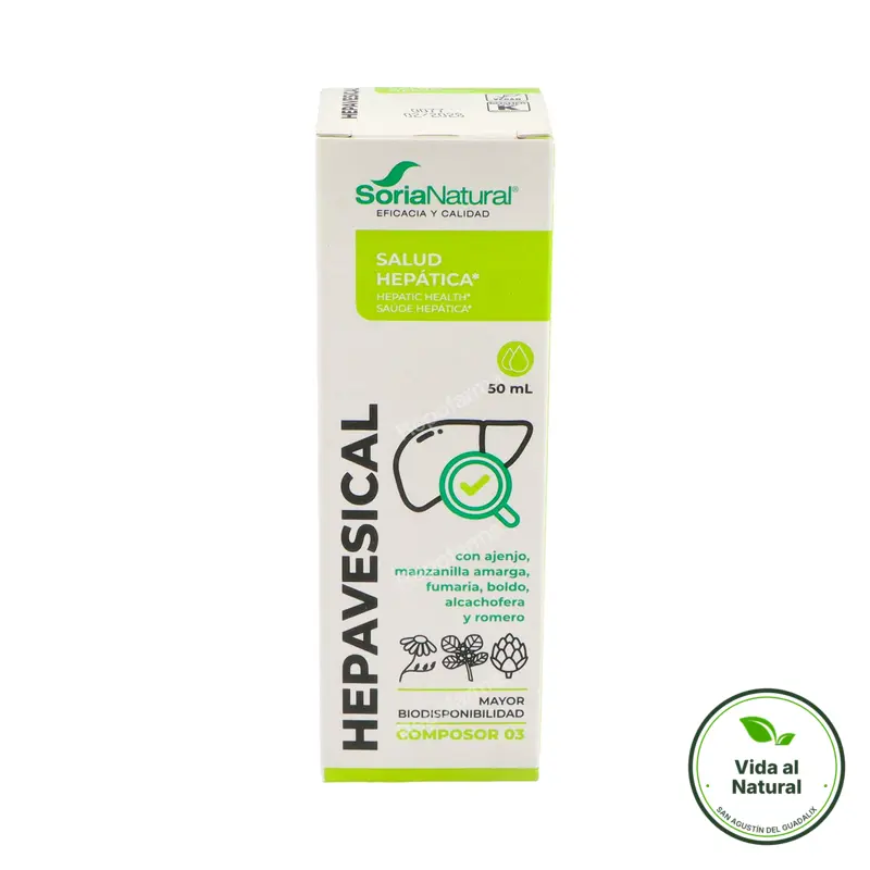 Composor 3 hepavesical 50 ml, Soria Natural