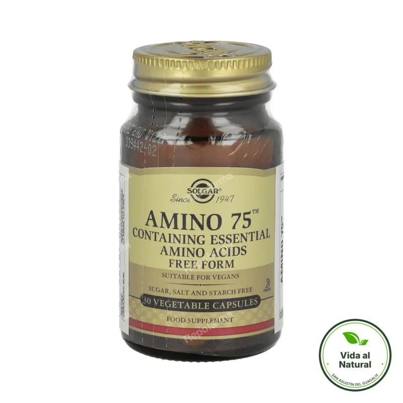 Amino 75 30 cápsulas, Solgar