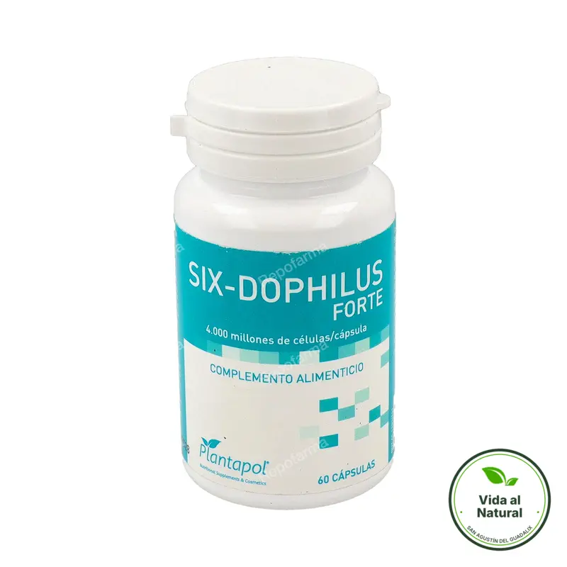 Six dophilus forte 60 cápsulas, Plantapol