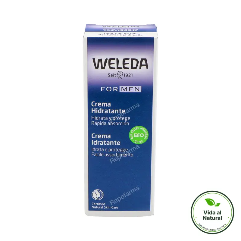Crema hidratante for men 30 ml, Weleda