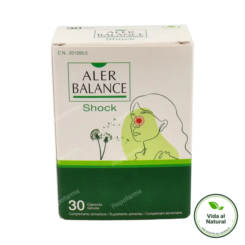 Aler balance shock 30 cápsulas, Bioserum