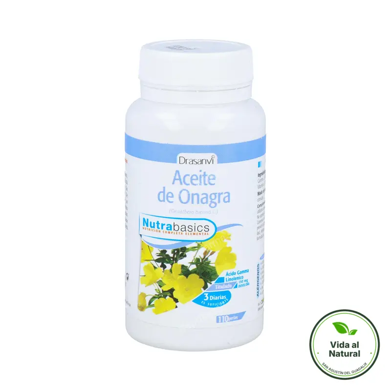 Aceite onagra 110 cápsulas, Drasanvi