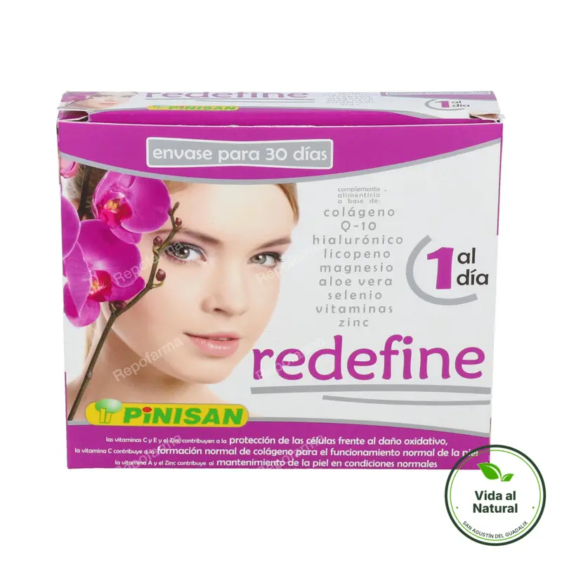 Redefine 485 mg 30 cápsulas, Pinisan