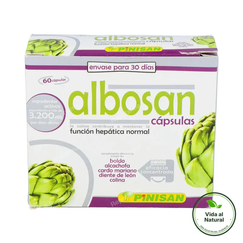 Albosan 60 cápsulas, Pinisan