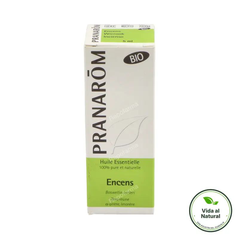 Aceite esencial de incienso BIO 5 ml, Pranarom