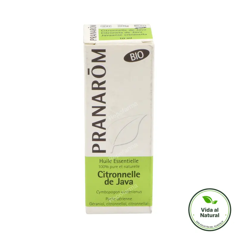 Aceite esencial de citronela de java BIO 10 ml, Pranarom
