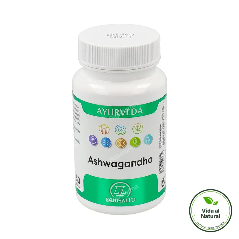 Ayurveda ashwaganda 400 mg xsa 50 cápsulas, Equisalud