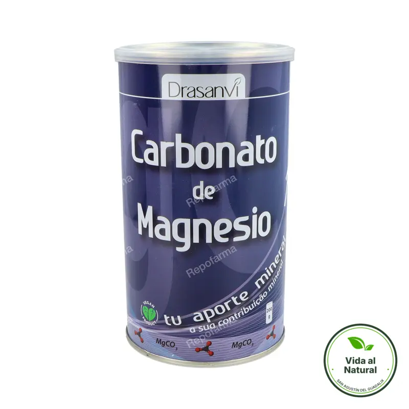 Carbonato magnesio 200 g, Drasanvi