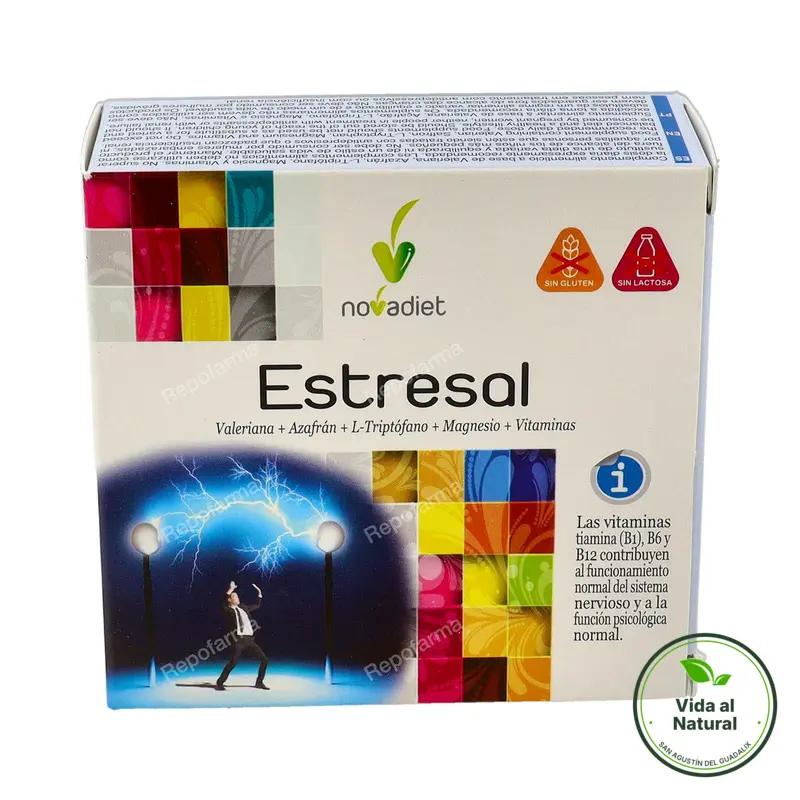Estresal 60 cápsulas, Novadiet