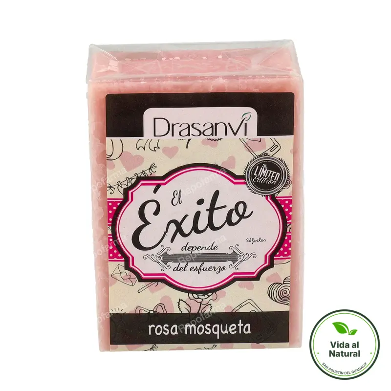 Jabón rosa mosqueta 100 g, Drasanvi