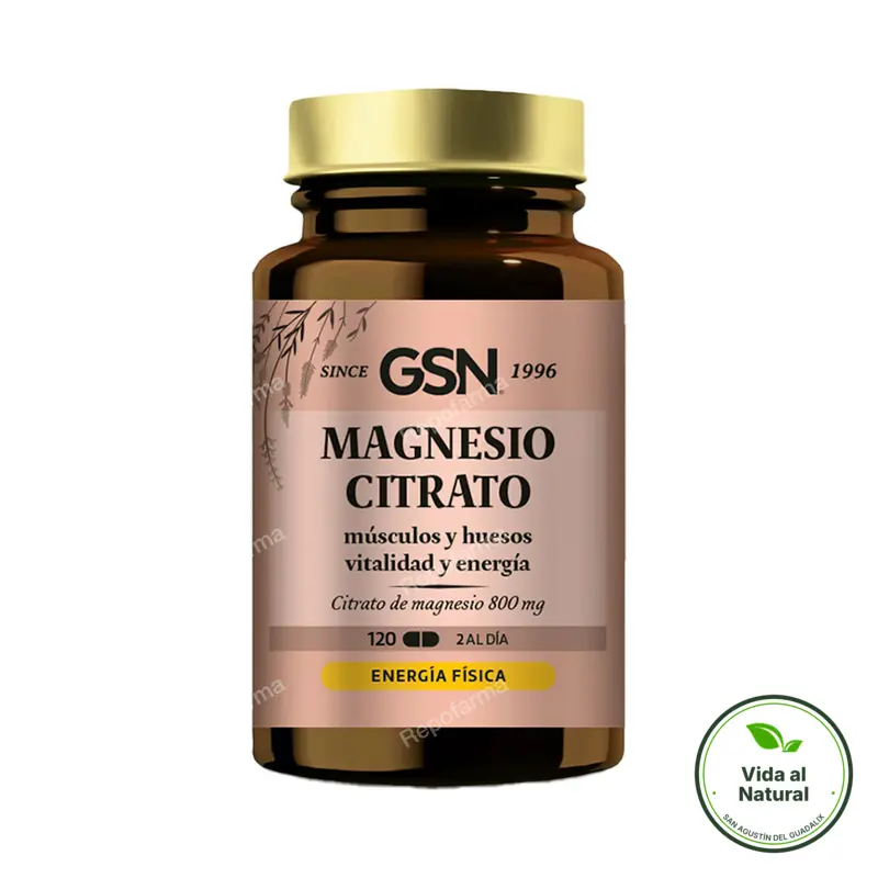 Magnesio citrato 400 120compri, Gsn