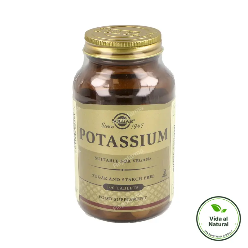 Potasio gluconato 100tb, Solgar