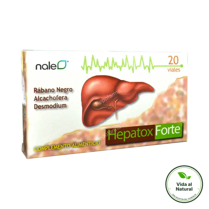 Hepatox forte 20 ampollas, NALE