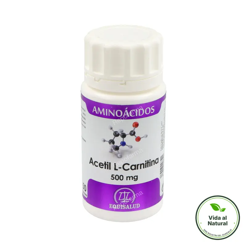 Holomega acetil l-carnitin 50c, Equisalud