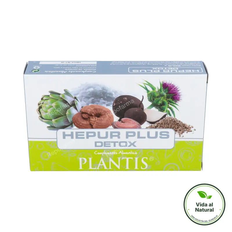 Hepur plus a/a 90 cápsulas, Plantis