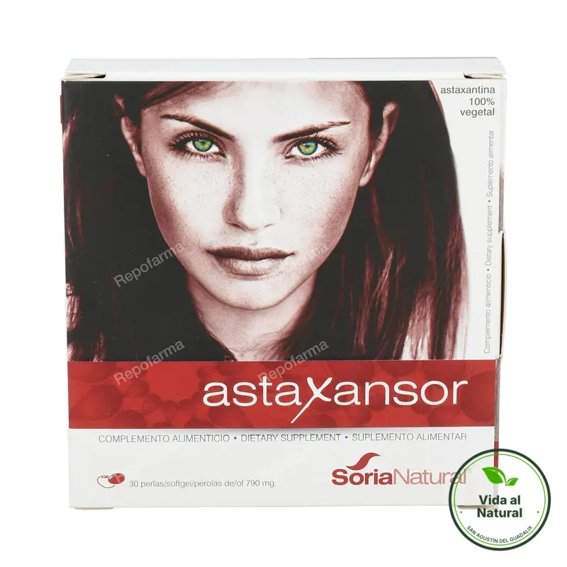 Astaxansor 30 perlas, Soria Natural