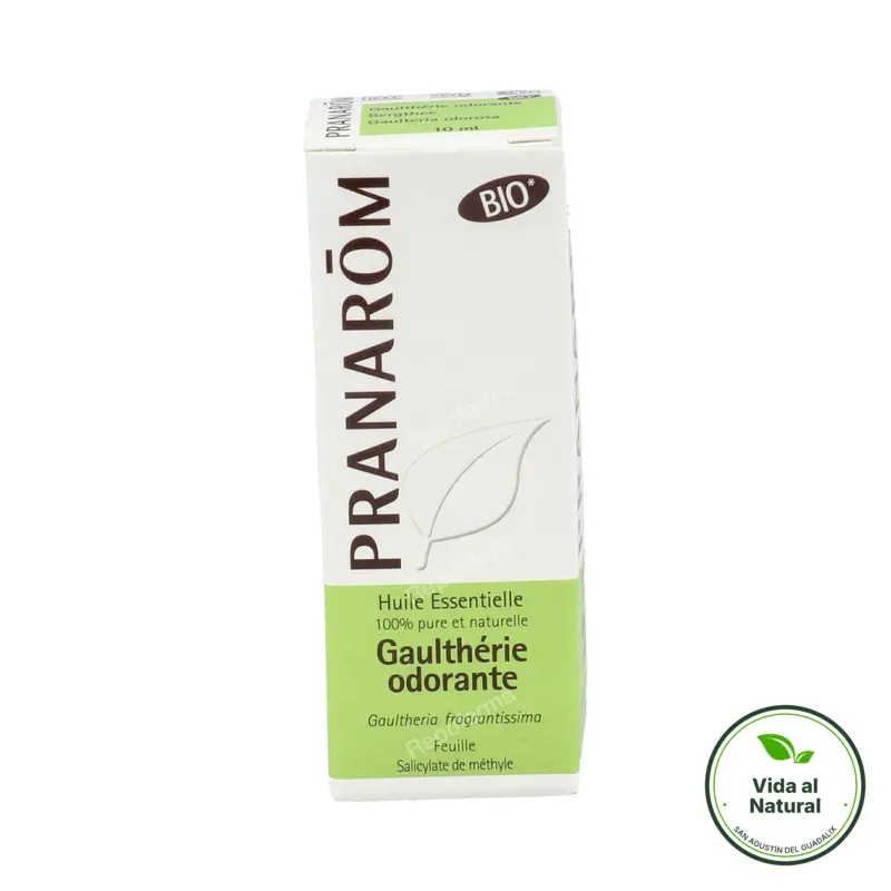 Aceite esencial de gaulteria olorosa (hoja) BIO 10 ml, Pranarom