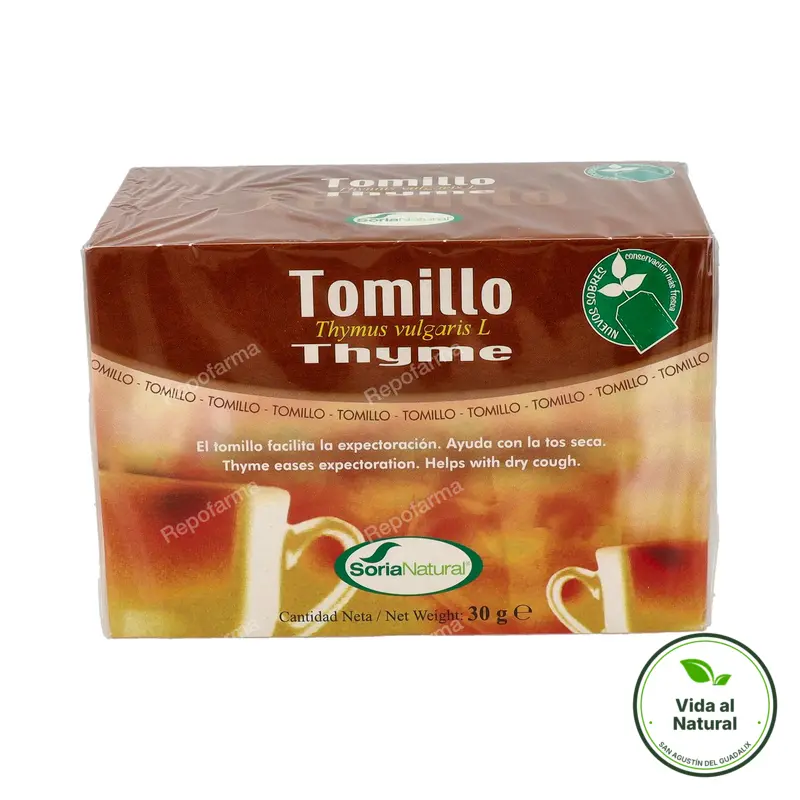 Infusión de tomillo, Soria Natural