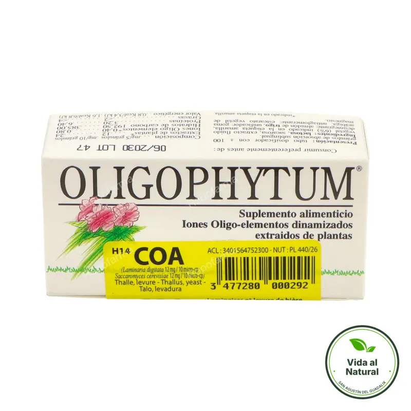 Oligophytum cobre-oro-plata, Olygophytum