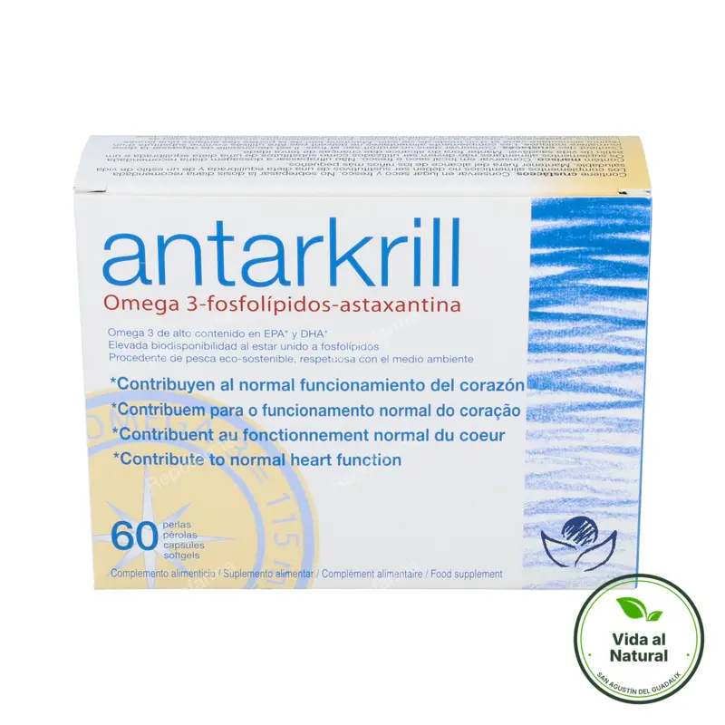 Antarkrill omega 3 60 perlas, Bioserum