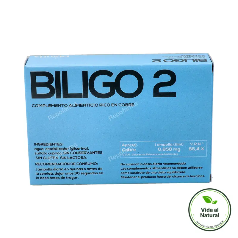 Biligo 2 cu 20 ampollas, Plantis
