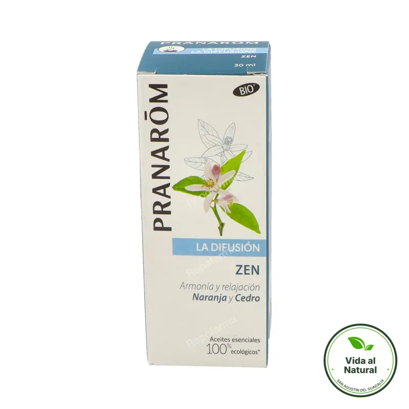 Zen aceite difusion BIO 30 ml, Pranarom