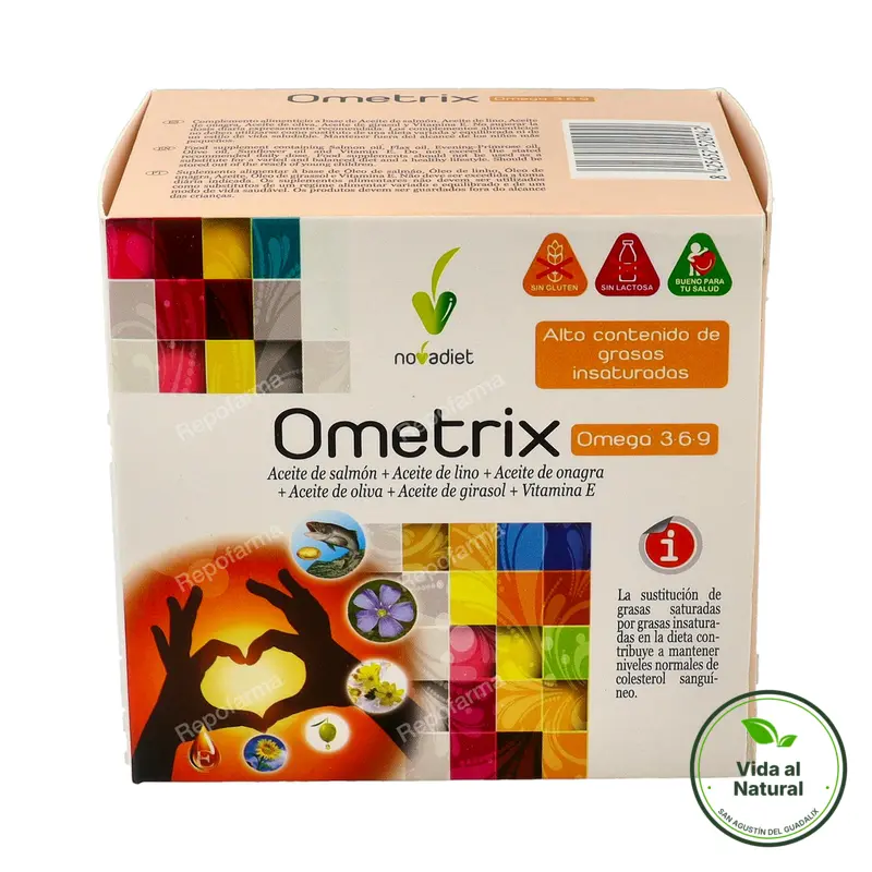 Ometrix 3-6-9 60 cápsulas, Novadiet