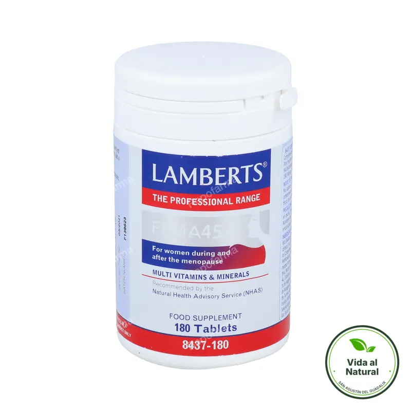 Fema 45+180 comprimidos, Lamberts