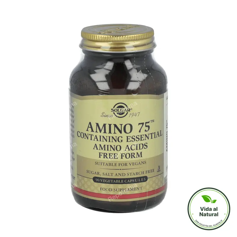 Amino 75 90 cápsulas, Solgar