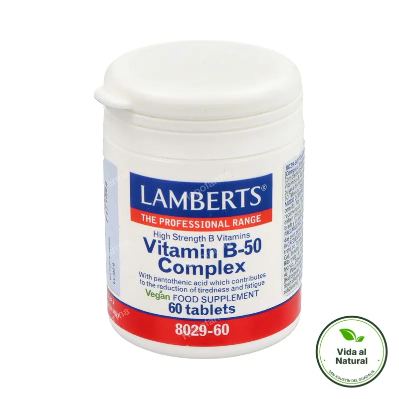 Vitamina b50 60 comprimidos, Lamberts