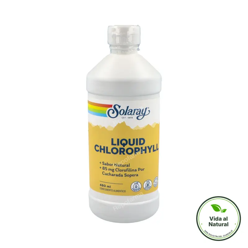 Chlorofila liquida 480 ml, Solaray
