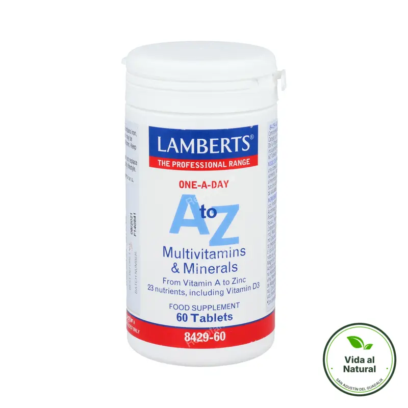 A to z 60 cápsulas, Lamberts