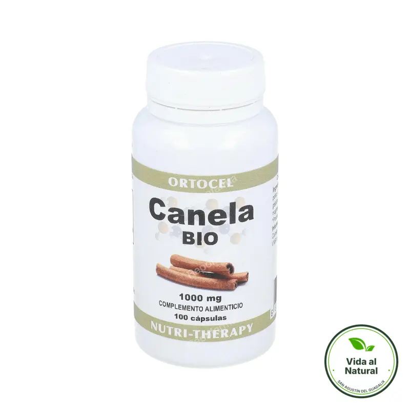 Canela 1000 mg 100 cápsulas, Ortocel